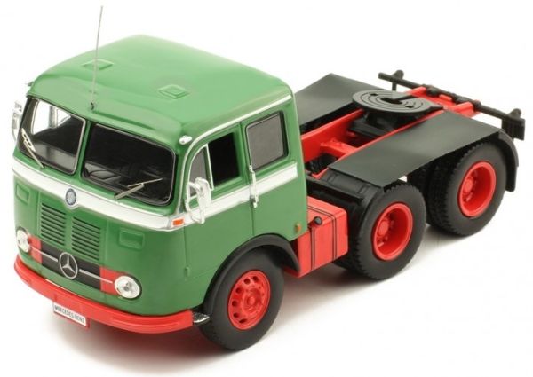 IXOTR040 - MERCEDES BENZ LPS 333 1960 6x4 cabina verde rosso telaio - 1