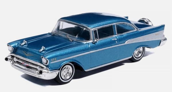 IXO-IA64021 - CHEVROLET Bel-Air Berlina 1957 Blu in blister - 1