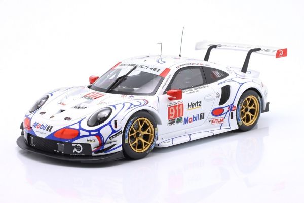IXO-LEGT18010 - PORSCHE 911 RSR #911 1a della 10H Petit Le Mans 2018 PILET / TANDY / MAKOWIECKI - PORSCHE GT Team - 1