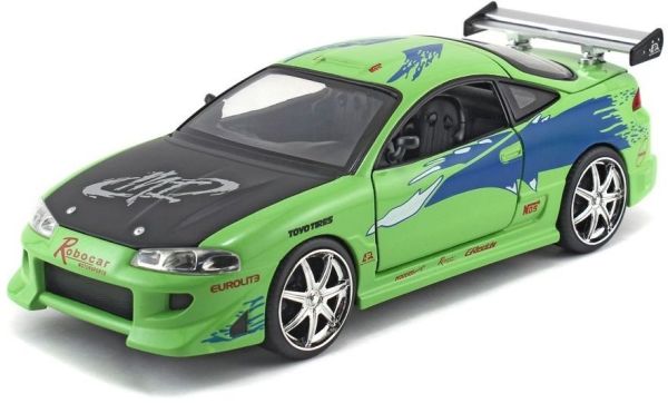 JAD97603 - MITSUBISHI Eclipse 1995 verde di Brian Fast And Furious - 1