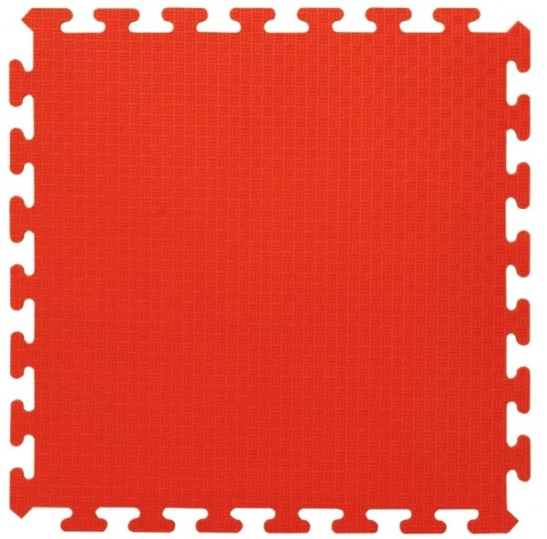 JAM460419 - 4 Tappetino puzzle rosso - 50 x 50 cm - 1