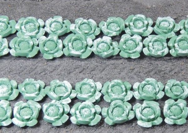JUW23364 - 72 cavoli da insalata in miniatura per diorama - 1