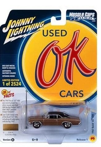 JLMC032A-C - 1967 BUICK GS 400 Gold della serie MUSCLE CARS, confezione blister 2023 - 1