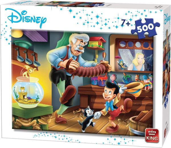 KING55915 - Puzzle 500 Pezzi Pinocchio - 1