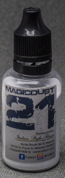 COLLE21MAGICDUST - Flaconi da 21 g di sabbia riempitiva adatta per colla acrilica 21 ciano - 1