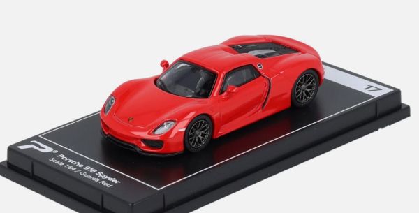 KTH17 - PORSCHE 918 Spyder Rossa - Collezione Hypercar League - 1