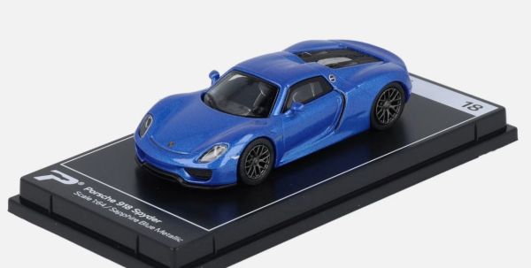 KTH18 - PORSCHE 918 Spyder Blu - Collezione Hypercar League - 1