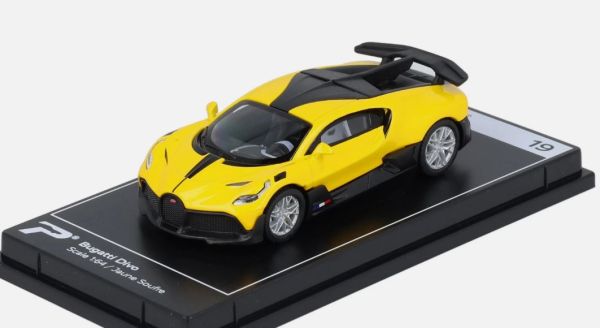 KTH19 - BUGATTI Divo Gialla - Collezione Hypercar League - 1