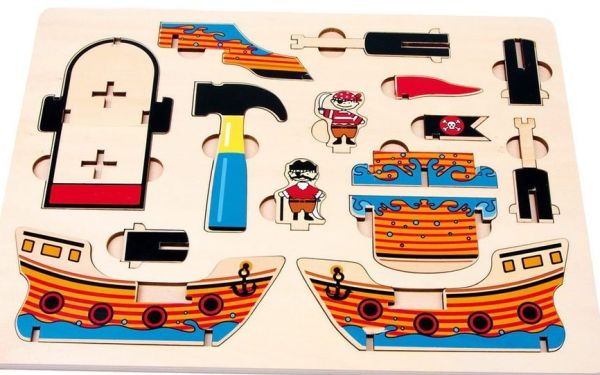 LEGL6591 - Puzzle 3D dei pirati - 1