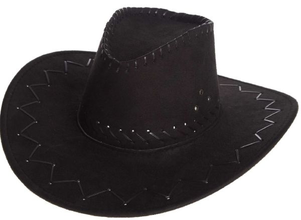 LP00003 - Cappello da cowboy nero - 1