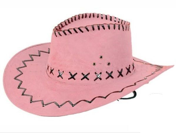 LP00499 - Cappello da cowboy rosa - 1