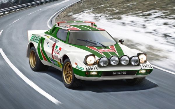 ITA3654 - LANCIA Stratos modello HF da montare e verniciare - 1