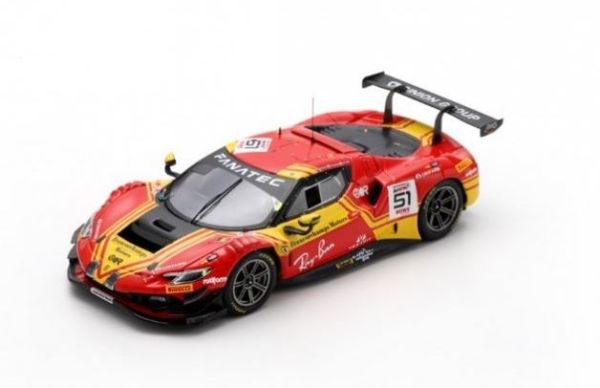 LOSLSRC188 - FERRARI 296 GT3 #51 2° alla 24 Ore di SPA 2024 A.ROVERA/D.RIGON/A.PIER GUIDI - 1