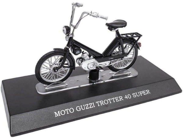 MAGMOT023 - Ciclomotore MOTO GUZZI Trotter 40 Super 1966 nero - 1