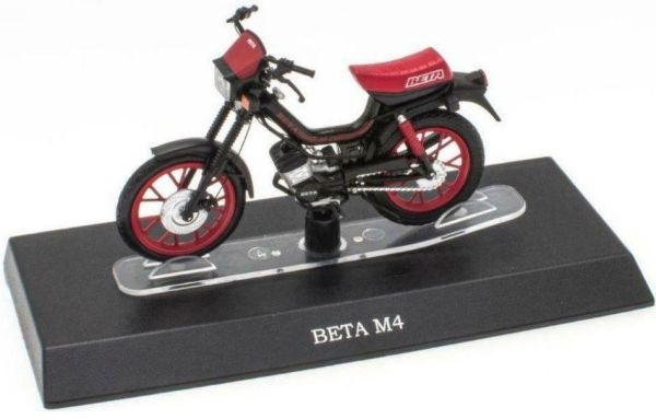 MAGMOT040 - Ciclomotore BETA M4 nero e rosso - 1