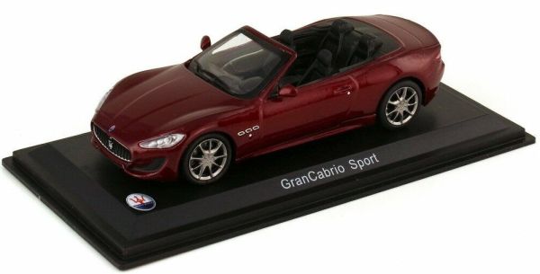 MAGMAS04 - MASERATI GranCabrio Sport cabriolet aperta 2013 rosso scuro metallizzato - 1