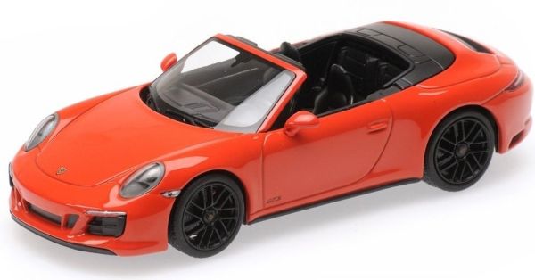 MNC410067331 - PORSCHE 911 Carrera 4 GTS cabriolet aperta 2016 arancione scuro - 1