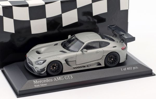 MNC410173202 - MERCEDES BENZ AMG GT3 2017 grigio - 1