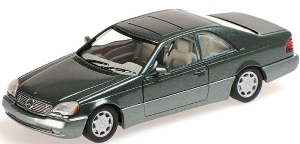 MNC430032604 - MERCEDES BENZ 600 SEC Coupé 1992 verde metallizzato - 1