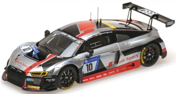 MNC437171710 - AUDI R8 LMS #10 24H Nurburgring 2017 piloti Stippler / Rast / Vervisch / N.Muller - 1