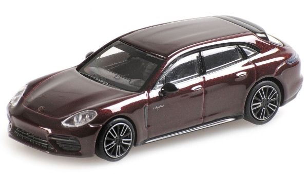 MNC870067114 - PORSCHE Panamera Turbo S E-Hybrid Sport Turismo 2017 bordeaux metallizzato - 1