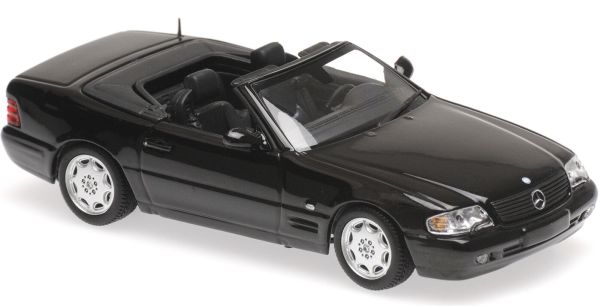 MXC940033031 - MERCEDES BENZ 500 SL cabriolet aperto 1999 nero - 1