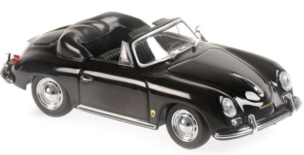 MXC940064230 - PORSCHE 356 Una cabriolet aperta 1956 nera - 1