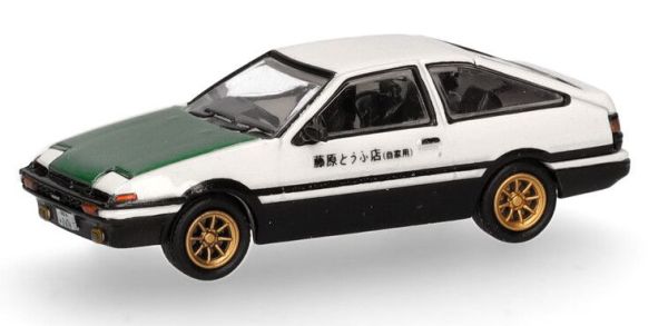 MIC87MC000002 - TOYOTA Corolla AE86 83-85 bianco e verde - 1