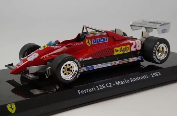 MY3ALA0033 - FERRARI 126 C2 1982 #28 - Mario ANDRETTI - 1