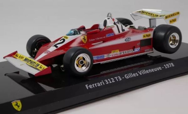 MY3ALA0036 - FERRARI 312 T3 1978 #12 - Gilles VILLENEUVE - 1