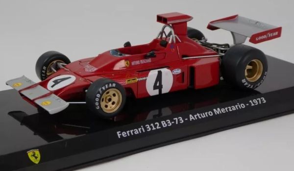 MY3ALA0042 - FERRARI 312 B3-73 1973 #4 - Arturo MERZARIO - 1