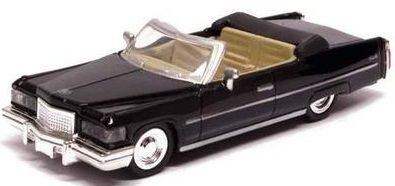 NEW48013E - CADILLAC decappottabile Coupe De Ville 1976 nera - 1