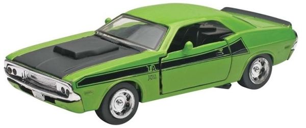 NEW51393 - CHALLENGER T/A 1970 cappuccio nero verde - 1