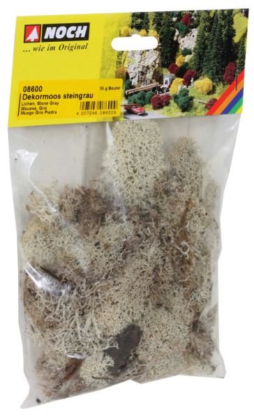 NOC08600 - Borsa floccata in schiuma grigia 35gr - 1