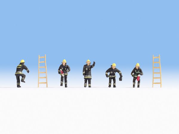 NOC15021 - Vigili del fuoco con scale - 1