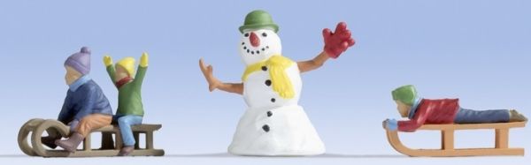 NOC17921 - bambini nella neve - 1