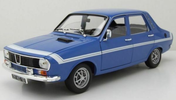 NOREV185210 - RENAULT 12 Gordini 1972 blu francese con strisce bianche - 1