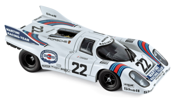 NOREV187588 - PORSCHE 917K #22 Martini Racing Vincitore 24h de France 1971 piloti Marko / Van Lennep - 1