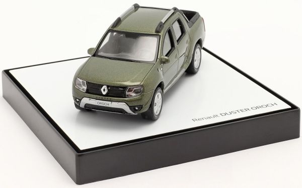 NOREV80361 - RENAULT Duster Oroch pick-up 2016 grigio/verde metallizzato scatola del produttore - 1
