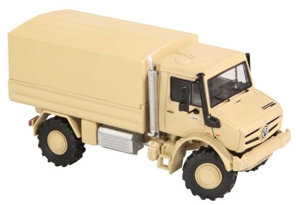 NZG9114 - MERCEDES BENZ Unimog U 5023 capote sabbia - 1