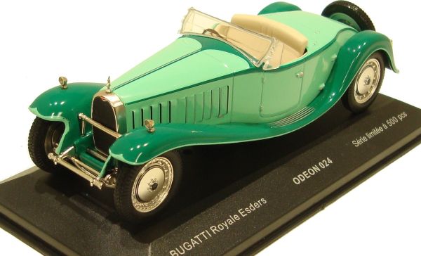ODE024 - BUGATTI Royale Esders Cabriolet verde limitata a 500 unità - 1