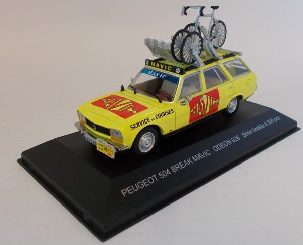 ODE026 - PEUGEOT 504 estate portabici Mavic racing service Limitato a 500 esemplari - 1