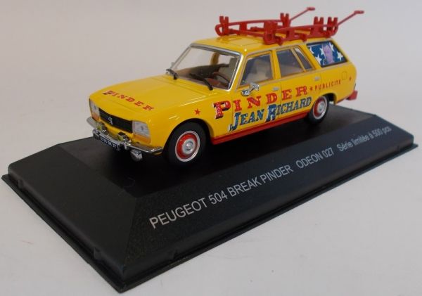 ODE027 - PEUGEOT 504 break Pinder jean Richard limitato a 500 copie - 1