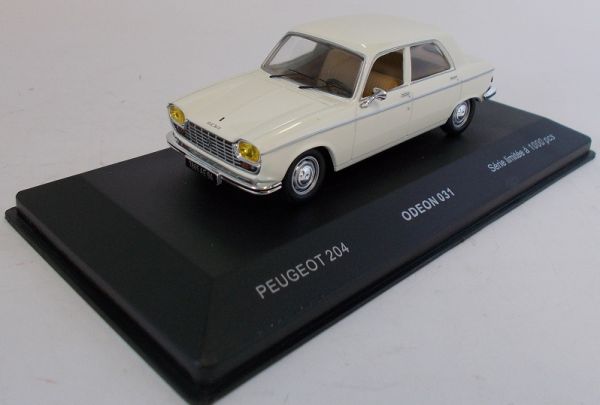 ODE031 - PEUGEOT 204 1967 bianco limitato a 1000 copie - 1