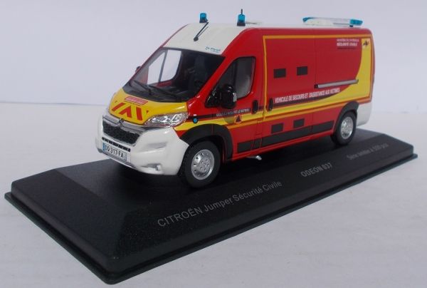 ODE037 - CITROEN Jumper VSAV Sécurité Civile Nogent le Rotrou limitato a 500 unità - 1