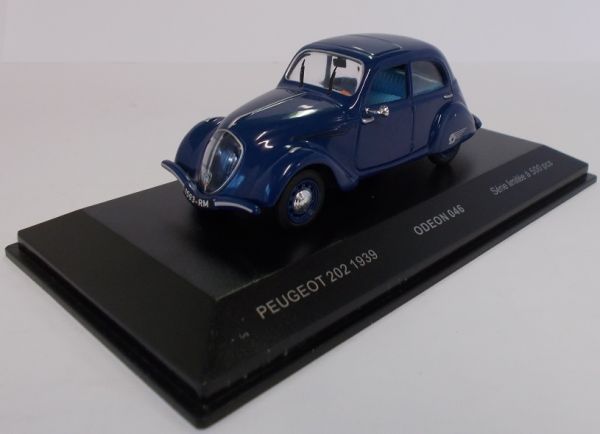 ODE046 - PEUGEOT 202 1938 blu limitata a 500 esemplari - 1
