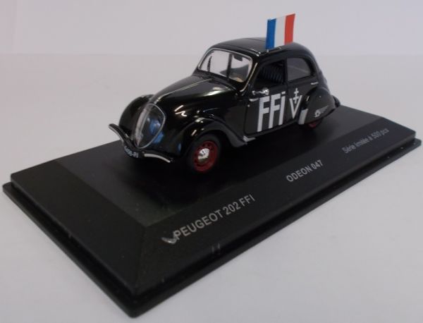ODE047 - PEUGEOT 202 della FFI Seconda Guerra Mondiale limitata a 500 esemplari - 1