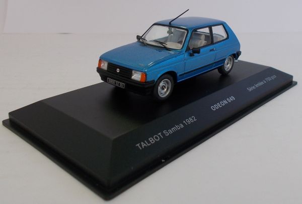 ODE049 - TALBOT Samba 1982 blu limitato a 750 copie - 1