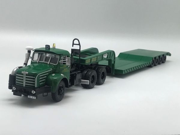 ODE091 - BERLIET TBO 6x4 con DESSIRIER & ZUCCONI portamacchina a 4 assi - 1