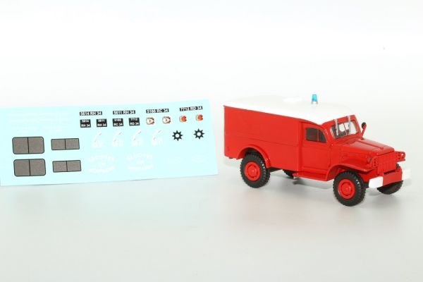 ODE093 - DODGE WC54 4x2 pompiere - 1
